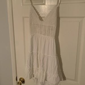 short white dress